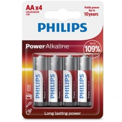 Philips - alkaline batteries c lr14 blister*2