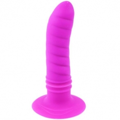 Ohmama - curved silikoni anustappi 13 cm