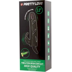 Pretty love - silikoni cover vibraattorilla 14 cm 2.0 7