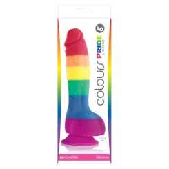 Pride - lgbt flag dildo 15 cm 1