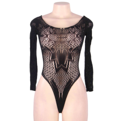 Queen lingerie - long sleeve teddy s/l 3