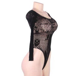 Queen lingerie - long sleeve teddy s/l 5