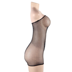 Queen lingerie - net body dress with diamonds s/l 4