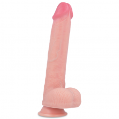 King cock - realistinen dildo uncut flesh 15 cm