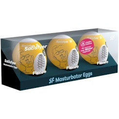 Satisfyer - 3 masturbaattori eggs fierce 1