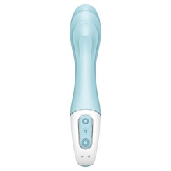 Satisfyer - air pump vibraattori 5+ pumpattava g-piste vibraattori app  sininen 2