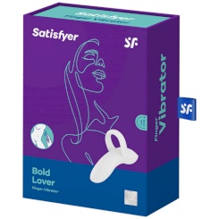 Satisfyer - bold lover sormivibraattori  valkoinen 3