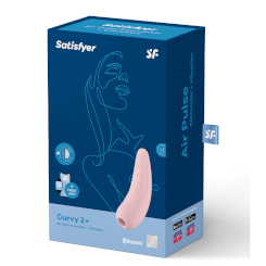 Satisfyer Curvy 2+ Klitoriskiihotin -  Roosa 6