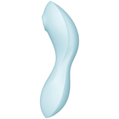 Satisfyer - curvy trinity 5 air pulse stimulaattori & vibraattori app  sininen 1