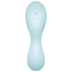 Satisfyer - curvy trinity 5 air pulse stimulaattori & vibraattori app  sininen 2