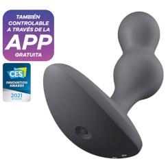 Satisfyer - rotator plugi 1+ värisevä plugi app  musta