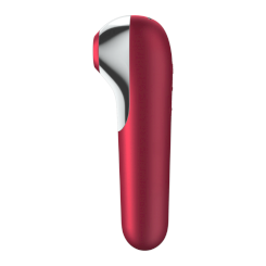 Satisfyer Dual Love Vibraattorilla - Punainen 1