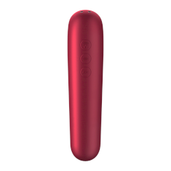 Satisfyer Dual Love Vibraattorilla - Punainen 2