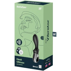 Satisfyer - heat climax anaalivibraattori app  musta 3