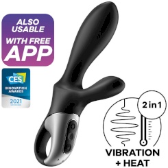 Satisfyer - deep diver värisevä plugi app  sininen