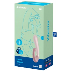 Satisfyer - heat wave vibraattori app  pinkki 3