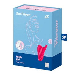 Satisfyer High Fly - Sormivibraattori - Punainen 3