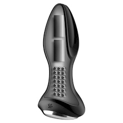 Satisfyer - rotator plugi 2+ värisevä plugi app  musta 1