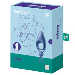 Satisfyer - sniperrengasvibraattori  sininen 2