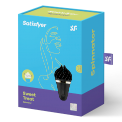 Sweet Treat Satisfyer Klitoriskiihotin - Musta 4