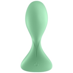 Satisfyer - trendsetter värisevä plugi app  vihreä 1