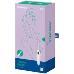 Satisfyer - twirling delight clit tip vibraattori  valkoinen 2