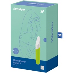 Satisfyer - ultra power luotivibraattori 7  vihreä 2