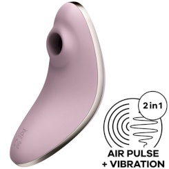 Satisfyer - cutie heart air pulse stimulaattori & vibraattori  pinkki