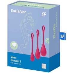 Satisfyer - yoni power 1 training setti red 3