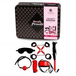 Secret Play Bdsm Set 6 Pcs Red...