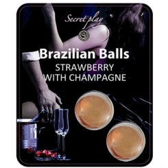 Secretplay - setti 6 brazilian balls heat effect