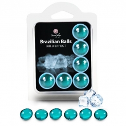 Secretplay - setti 6 brazilian balls heat effect