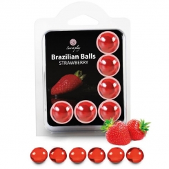 Brazillian Balls Lubricant Hot Balls 6 Units