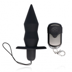 Spirit Anal Plug Remote Control Black