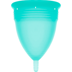 Stercup - fda silikoni kuukuppi aquamarine -  -  l 3