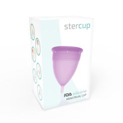 Stercup - fda silikoni kuukuppi  violetti -  -  l 3