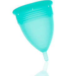 Stercup - fda silikoni kuukuppi aquamarine -  -  l