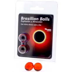 Taloka - 5 brazilian balls mint intimate gel