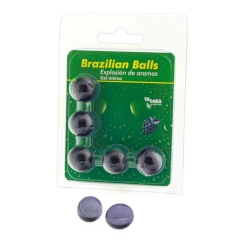 Taloka - 2 brazilian balls electric värisevä effect exciting gel