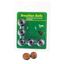 Taloka - 5 brazilian balls mint intimate gel