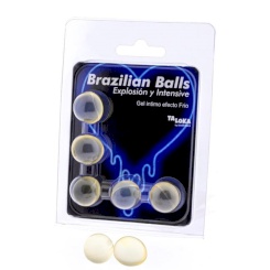 Taloka - 5 brazilian balls super hot effect exciting gel