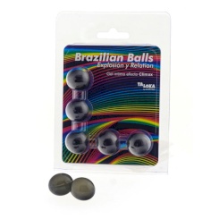 Taloka - 5 brazilian balls hot & cold effect exciting gel