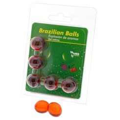 Taloka - 5 Brazilian Balls Strawberry &...