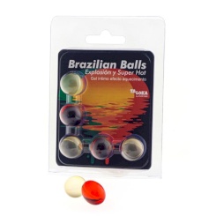 Taloka - 5 brazilian balls climax effect exciting gel