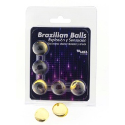 Taloka - 2 brazilian balls värisevä effect exciting gel