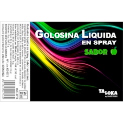 Taloka - liquid mansikka candy spray