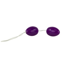 Twins Balls Anal Beads Purple