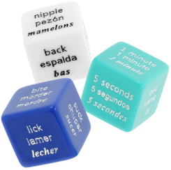 Waterfeel Erotic Dice Game  Es/fr/en