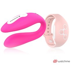 Wearwatch - watchme dual technology vibraattori  fuksia / snow