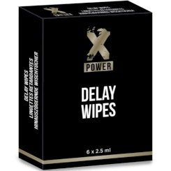 X Power - Delay Wipes 6 Units